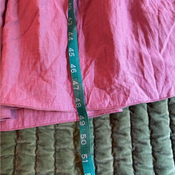 Fashion Elegant Mauve Tiered Ruffle  Maxi Dress size Small - Picture 13 of 15